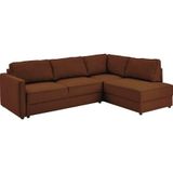 ATLANTIC home collection Schlafsofa "Chill", Ecksofa mit Bettfunktion und Bettkasten