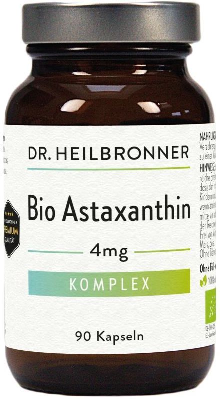 Dr Heilbronner - Astaxanthine Complex - 90 Capsules - Vegan - Bio