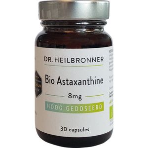 dr heilbronner Astaxanthine 8mg hoge dosis vegan bio 30 Capsules