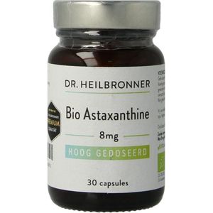 Astaxanthine - Hoge Dosis - 100% Natuurlijk - 100% Biologisch - 100% Vegan
