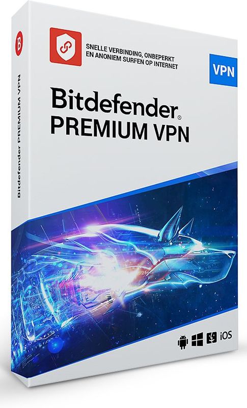 Bitdefender Premium VPN (1 jaar / 10 apparaten) Laatste versie + gratis updates