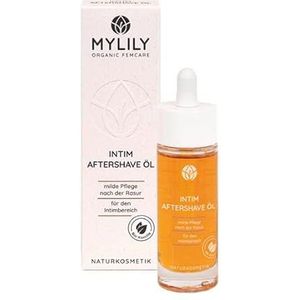 MYLILY® Intieme aftershave-olie, voorkomt scheerpuistjes en scheerbrand, zachte scheerbeurt en intieme verzorging