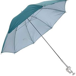 Meinposten. Parasol voor buggy, zonnebed, balkonscherm, kinderwagen, Ø-diameter 100 cm, uv-bescherming, buggyscherm, tuinligstoel, leuningscherm (turquoise)