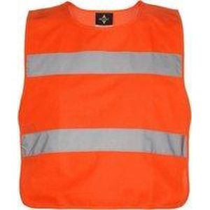 KX102 Korntex Veiligheid Poncho Kind - Maat L (+12 jaar) – Oranje