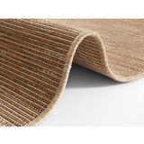 BT Carpet Nature 400 Terra Multicolor, platte stof, afmeting 80 x 350 cm, geschikt voor binnen en buiten (100% polypropyleen, uv- en vochtbestendig, geschikt voor vloerverwarming)