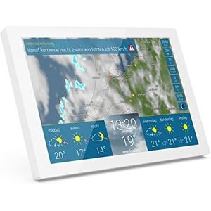 weer & radar home, wifi-weerstation: WeerRadar voor thuis, eenvoudige bediening, weersverwachting op kleurendisplay, regenradar, weerwaarschuwing