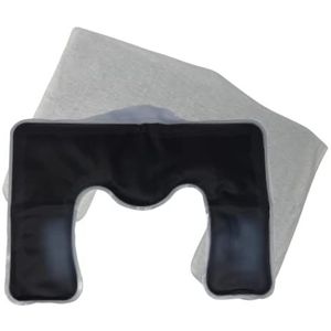 ATC Handels GmbH Warmwaterkruik met natuurlijke moervulling incl. katoenen hoes - schouder- en bekkenwarmwaterkruik, moenkompres, moerverpakking, moerkussen, vango voor koud en warm gebruik