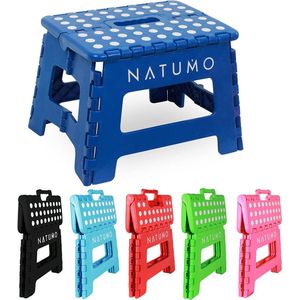 NATUMO® Opvouwbare kruk, klimhulp, voetensteun voor tuin, keuken, badkamer, 150 kg, opvouwbaar, voor kinderen en volwassenen