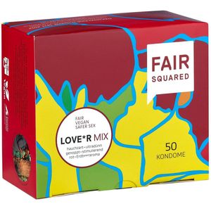 Condoommix - 13x Sweet Aardbei - 25x Ultradun - 12x Intense Met Noppen