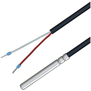 iOVEO 035HP34202 NTC Temperatuursensor 2kOhm met PVC-kabel tot 105 °C temperatuursensor, sondeur, verwarming, NTC, 2 m