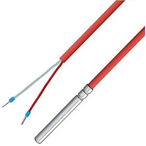 iOVEO 036HS05210 - NTC 10KOHM - Temperatuursensor/kabelsensor/zonnesensor/temperatuursensor met siliconen kabel tot 200 °C, NTC, 10 meter