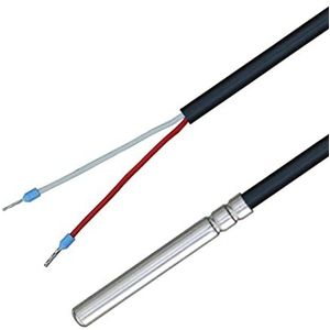 iOVEO 062TP02202 - PT1000 - duiksensor/temperatuursensor met 2 meter PUR-draad waterdicht (IP68) - 2 meter