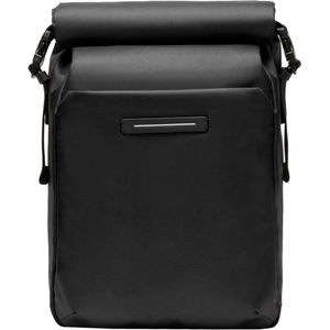 Horizn Studios Rugzak met laptopvak Shibuya Rolltop Backpack 19L All Black Zwart