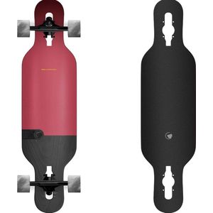 Fila vexo 34" longboard in de kleur rood.