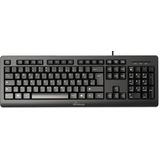 MediaRange - Toetsenbord - Zwart - USB - Spatwaterbescherming