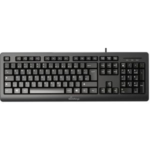MediaRange - Toetsenbord - Zwart - USB - Spatwaterbescherming