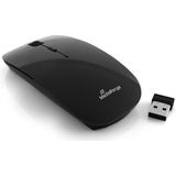 MediaRange - Draadloze Muis - Zwart Glanzend - Optische Sensor - 800-1600 DPI