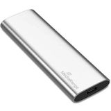 MediaRange - M.2 Externe SSD - Zilver - 480GB - USB-C