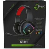 Mediarange Mrgs301 - Gamingheadset - Zwart - On-ear - 7.1 Surroundgeluid