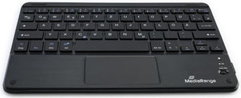 MediaRange - Compact Draadloos Toetsenbord - Zwart - QWERTZ Indeling - Bluetooth 5.0