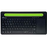 MediaRange - MROS131 - Toetsenbord - Draadloos - Zwart/Groen - Bluetooth 5.0