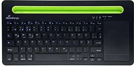 MediaRange - MROS131 - Toetsenbord - Draadloos - Zwart/Groen - Bluetooth 5.0