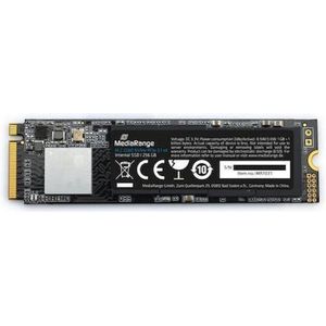 MediaRange - Intern M.2 SSD - 256 GB - NVMe PCIe TLC Nand