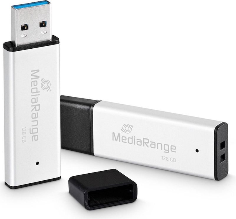 USB Geheugenstick - 128 GB - USB 3.0 - Aluminium Behuizing