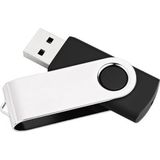 MediaRange - USB Stick - 8 GB - Zwart - Zilver