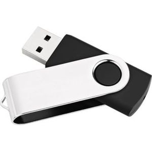 MediaRange - USB-stick - 32 GB - Zwart - Zilver