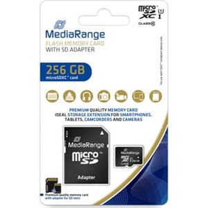 MediaRange MR946 Flashgeheugen 256GB MicroSDXC UHS-I Klasse 10