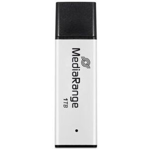 MediaRange - High Perf - USB-stick - Zwart/Zilver - 1 Terabyte