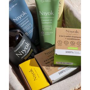 Niyok Mondspoelolie - Kokosnoot - 200ML - Antibacterieel - Natuurlijke Mondverzorging - Vegan