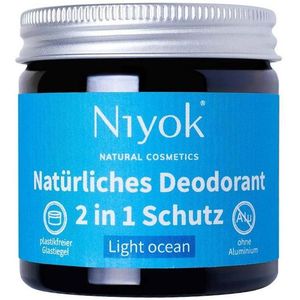 Deocrème - Light Ocean - Anti-transpirant - 40 ML - Niyok