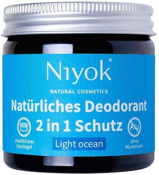 Deocrème - Light Ocean - Anti-transpirant - 40 ML - Niyok