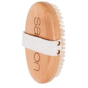 SAMION | Zachte body borstel | massageborstel | brengt de lymfestroom in beweging | groei van nieuwe huidcellen | veganistisch
