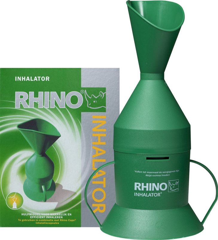 Rhino Inhalator - Stoommiddel om vrijer te ademen - 1 stuks