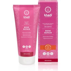 Khadi - Rose Repair - Shampoo - Voor Droog Haar - Ayurvedisch