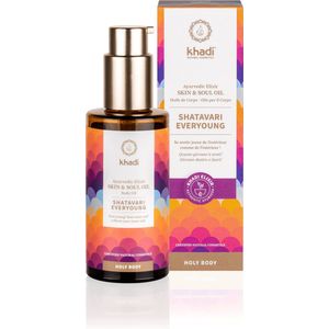Shatavari - Everyoung - Lichaamsolie - Voor Rijpere Huid - Ayurvedisch