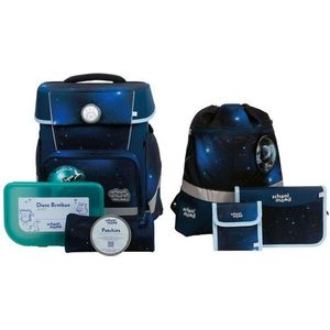 School-Mood Schulranzen Set 7tlg. Champion Maxx Moritz Weltall