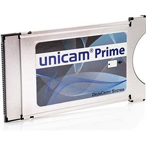 Unicam Prime CI Module I Common Interface kaart met DeltaCrypt-codering 3.0 voor de ontvangst van versleutelde zender, DVB CI-conforme PCMCIA CI-CAM voor Smart Cards TV (CI Module)
