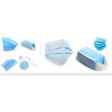 Mondmasker - 3-laags - Blauw - Polypropyleen - 50 Stuks