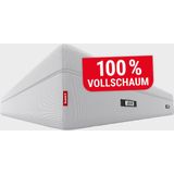Die bett1.de Boxspring Matratze - 28 cm hoch, ohne Metall-Federn, aus 100% Vollschaum, Härtegrad weich/fester, 90x200