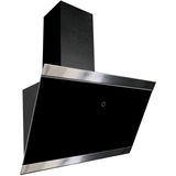 Schuine afzuigkap 60 cm - A++ label - Zwart - Luchtafvoer - Recirculatie - Touchscreen - Glas - CH89060S