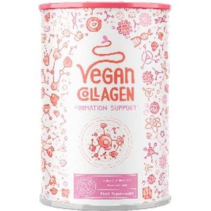 Alpha Foods Vegan Collageen poeder Formation Support met Hyaluronzuur en Vitamine C - Collagen supplement met Cuma en Silicea - ondersteunt huid, haar en nagels - 400 gram voor 26 shakes, Neutraal