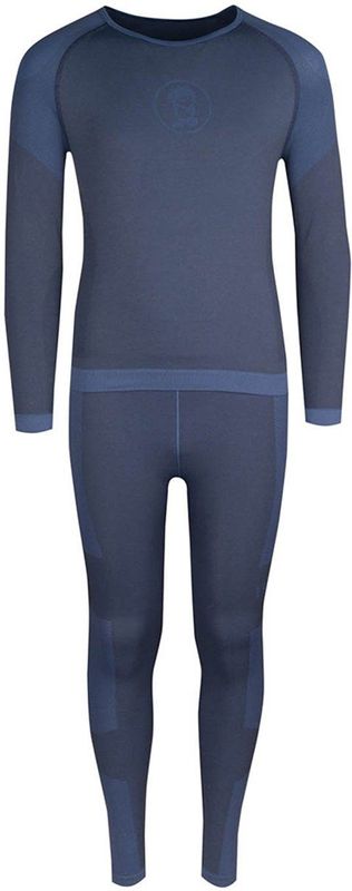 Trollkids - Hemsedal - Basislaag Set - Blauw - 140 cm - Jongens, Meisjes