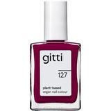 Gitti - Nagellak No. 127 - Rood - Duurzaam