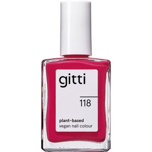 Gitti - Nagellak No. 118 - Raspberry Red - Duurzaam
