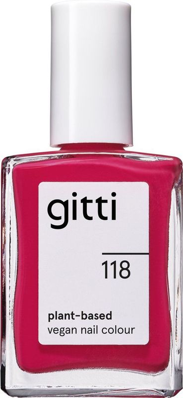 Gitti - Nagellak No. 118 - Raspberry Red - Duurzaam