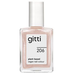 gitti no. 206 Nail Polish Pink Gleam 15 ml